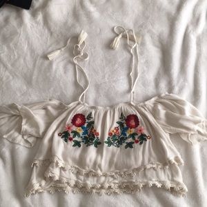 Floral Crop Top